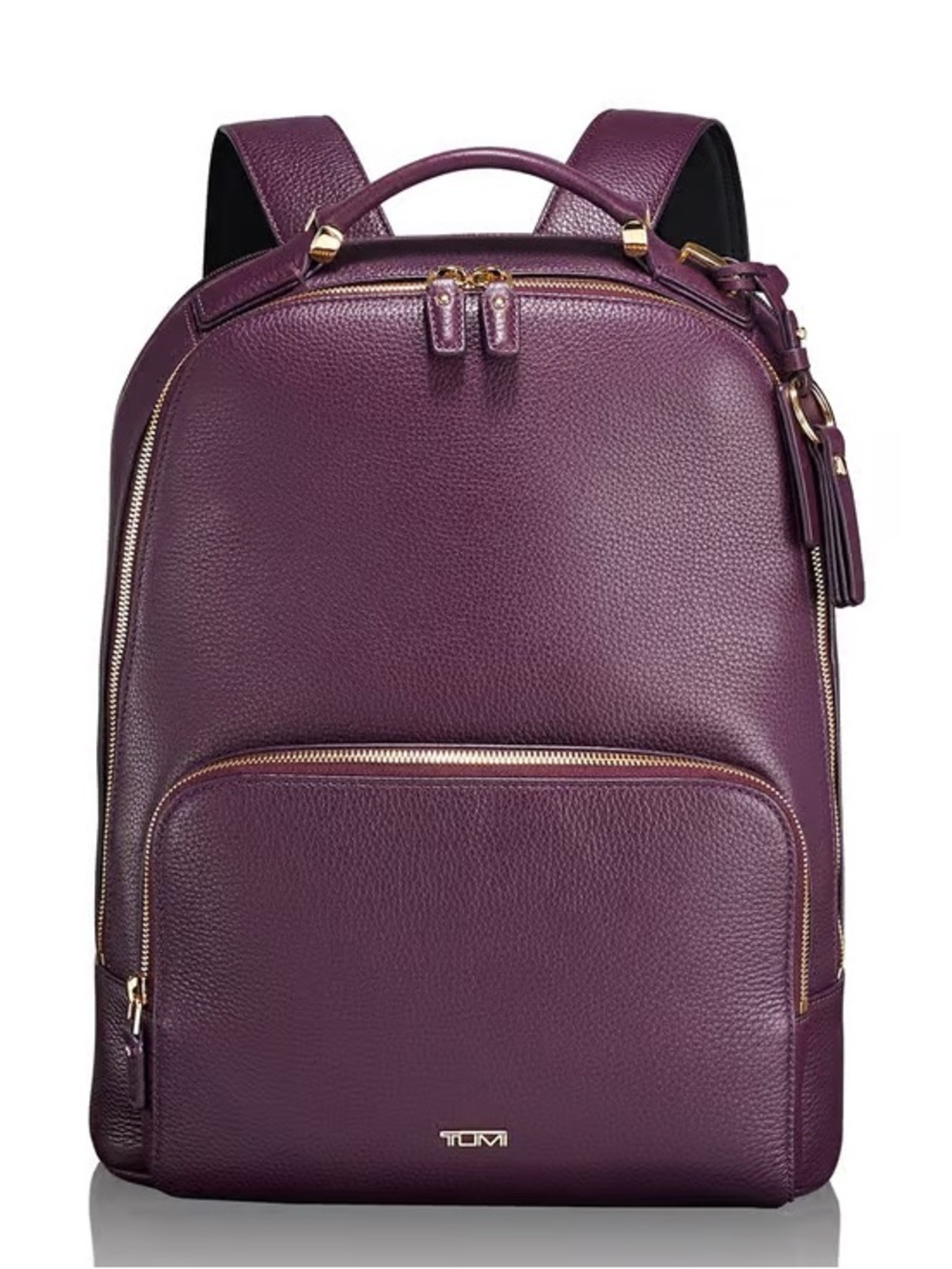 ‼️Tumi Stanton Gail Purple Leather Large Backpack